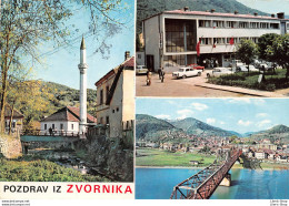 BOSNIE POZDRAV IZ ZVORNIKA BOSNIA - Automobiles Peugeot 404 - Éd. VESTI - Bosnia And Herzegovina