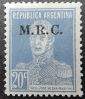 Argentinië Argentinia A 1923 1925 (1) General San Martin M.R.C. - Oblitérés