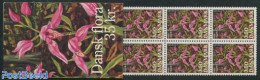 Denmark 1990 Flowers Booklet, Mint NH, Nature - Flowers & Plants - Stamp Booklets - Nuovi