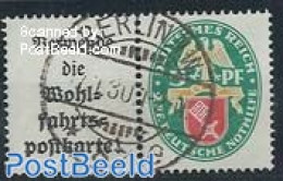 Germany, Empire 1929 Tab+5Pf, Horizontal Pair From Booklet, Mint NH, History - Coat Of Arms - Se-Tenant