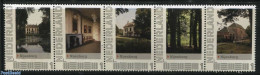 Netherlands - Personal Stamps TNT/PNL 2012 Nijenburg 5V [::::], Mint NH, Nature - Trees & Forests - Castles & Fortific.. - Rotary Club