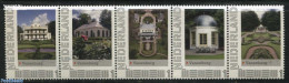Netherlands - Personal Stamps TNT/PNL 2012 Vanenburg 5V [::::], Mint NH, Nature - Trees & Forests - Castles & Fortific.. - Rotary Club