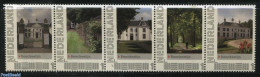 Netherlands - Personal Stamps TNT/PNL 2012 Beeckestijn 5V [::::], Mint NH, Nature - Trees & Forests - Castles & Fortif.. - Rotary, Lions Club