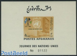 Afghanistan 1962 UNO Day S/s Imperforated, Mint NH, History - United Nations - Afganistán