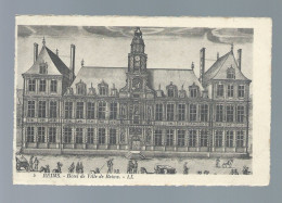 CPA - 51 - Hôtel De Ville De Reims (gravure Ancienne) - Non Circulée - Reims