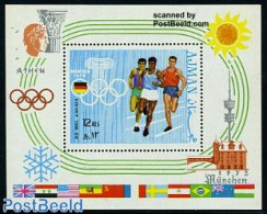 Ajman 1970 Olympic Games S/s, Mint NH, Sport - Olympic Games - Adschman