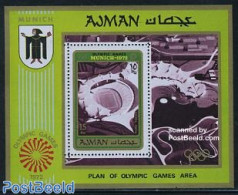 Ajman 1971 Olympic Games Munich S/s, Mint NH, Sport - Olympic Games - Adschman