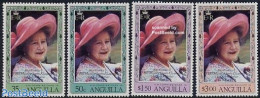 Anguilla 1980 Queen Mother 4v, Mint NH, History - Kings & Queens (Royalty) - Case Reali