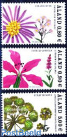 Aland 2007 Maritime Plants 3v, Mint NH, Nature - Flowers & Plants - Shells & Crustaceans - Maritiem Leven