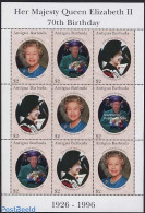 Antigua & Barbuda 1996 Queen Birthday M/s, Mint NH, History - Kings & Queens (Royalty) - Case Reali