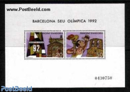 Andorra, Spanish Post 1987 Olympic Games Barcelona S/s, Mint NH, Sport - Olympic Games - Ongebruikt
