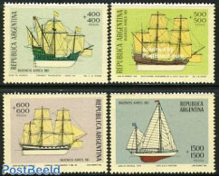Argentina 1979 Ships, Buenos Aires 4v, Mint NH, Transport - Ships And Boats - Ungebraucht