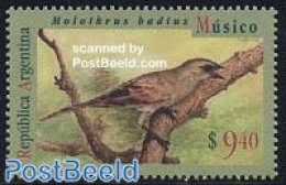 Argentina 1995 Bird 1v 9.40P, Mint NH, Nature - Birds - Nuevos