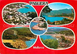72639578 Paguera Mallorca Islas Baleares Panorama Strand Kueste Berge Calvia - Autres & Non Classés