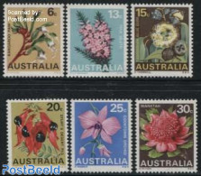 Australia 1968 Flowers 6v, Mint NH, Nature - Flowers & Plants - Orchids - Unused Stamps