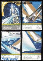 Australia 1987 Americas Cup 4v, Mint NH, Sport - Transport - Sailing - Sport (other And Mixed) - Ships And Boats - Unused Stamps