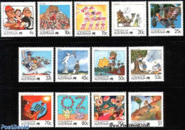 Australia 1988 Living Together 13v, Mint NH, Science - Transport - Computers & IT - Fire Fighters & Prevention - Art -.. - Unused Stamps