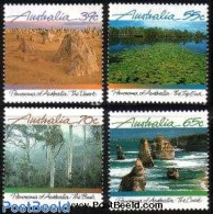 Australia 1988 Landscapes 4v, Mint NH, Nature - Trees & Forests - Ongebruikt