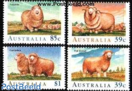 Australia 1989 Sheep 4v, Mint NH, Nature - Animals (others & Mixed) - Cattle - Unused Stamps