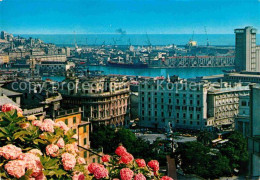 72639573 Genova Genua Liguria Piazza Acquaverde E Porto Platz Denkmal Hafen Geno - Altri & Non Classificati