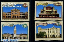 Australia 1992 Goldrush Era 4v, Mint NH, Art - Architecture - Unused Stamps