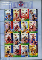 Australia 1996 100 Years Football Liga 16v M/s, Mint NH, Sport - Football - Sport (other And Mixed) - Ongebruikt