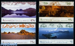 Australia 1996 Geology 4v, Mint NH, History - Geology - Ongebruikt