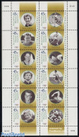 Australia 1998 Olympic Legends 12v M/s, Mint NH, Sport - Athletics - Olympic Games - Swimming - Unused Stamps