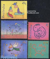 Australia 1998 Michael Leunig 5v, Mint NH, Art - Comics (except Disney) - Nuevos