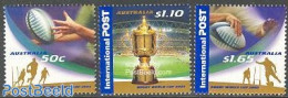 Australia 2003 World Cup Rugby 3v, Mint NH, Sport - Rugby - Sport (other And Mixed) - Neufs