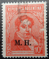 Argentinië Argentinia A 1935 (1) Bernardino Rivadavia M.H. - Oblitérés