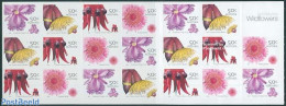 Australia 2005 Wild Flowers Booklet With 20 Stamps, Mint NH, Nature - Flowers & Plants - Stamp Booklets - Unused Stamps