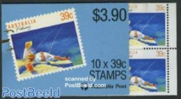 Australia 1989 Fishing Booklet, Mint NH, Nature - Fishing - Stamp Booklets - Ongebruikt