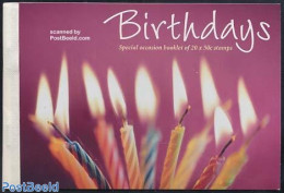 Australia 2004 Birthdays Prestige Booklet, Mint NH, Various - Stamp Booklets - Greetings & Wishing Stamps - Ongebruikt