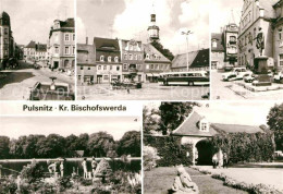 72639558 Pulsnitz Sachsen Ziegenbalgplatz Platz Der Befreiung Rietschel Denkmal  - Pulsnitz