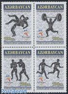 Azerbaijan 2000 Olympic Games Sydney 4v [+], Mint NH, Sport - Weightlifting - Weightlifting