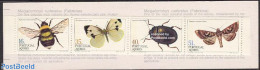 Azores 1984 Insects Booklet, Mint NH, Nature - Butterflies - Insects - Stamp Booklets - Unclassified