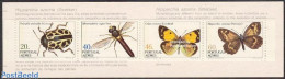 Azores 1985 Insects Booklet, Mint NH, Nature - Butterflies - Insects - Stamp Booklets - Non Classés