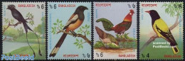 Bangladesh 1994 Birds 4v, Mint NH, Nature - Birds - Poultry - Bangladesh