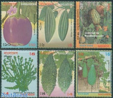 Bangladesh 1994 Vegetables 6v, Mint NH, Health - Food & Drink - Alimentazione