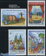 Belgium 2008 Folklore 4v, Mint NH, Performance Art - Various - Theatre - Folklore - Neufs