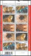 Belgium 2003 Minerals 2x5v M/s, Mint NH, History - Geology - Nuevos