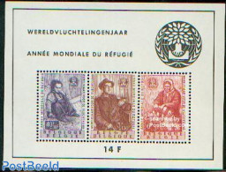 Belgium 1960 International Year Of Refugees S/s, Mint NH, History - Various - Refugees - Int. Year Of Refugees 1960 - Nuovi
