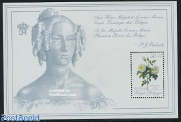 Belgium 1989 Philatelic Promotion, Roses S/s, Mint NH, Nature - Flowers & Plants - Roses - Unused Stamps