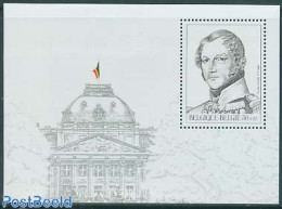 Belgium 1999 Philately, King Leopold I S/s, Mint NH, History - Kings & Queens (Royalty) - Unused Stamps
