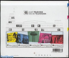 Belgium 2003 50 Years Television S/s, Mint NH, Performance Art - Radio And Television - Nuevos