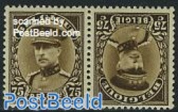 Belgium 1932 Definitive Tete Beche Pair, Unused (hinged) - Unused Stamps