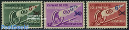 Belgium 1938 Parcel Stamps 3v, Unused (hinged), Transport - Railways - Nuovi