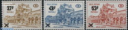 Belgium 1970 Railway Parcel Stamps 3v, Mint NH, Transport - Railways - Neufs