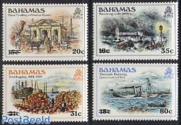 Bahamas 1983 Definitives 4v, Mint NH, History - Transport - Various - Ships And Boats - Lighthouses & Safety At Sea - .. - Boten